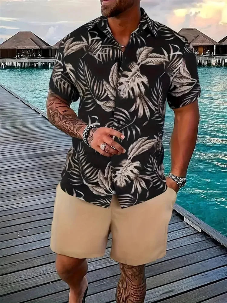 Hawaiian Men's Shirt 3D