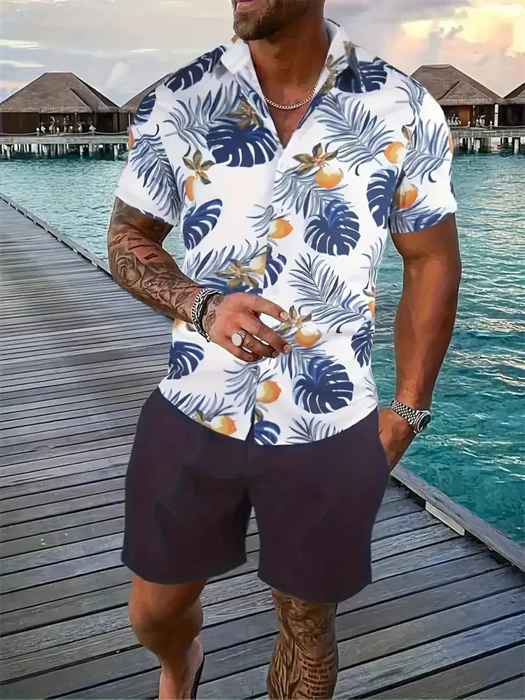Hawaiian Men's Shirt 3D
