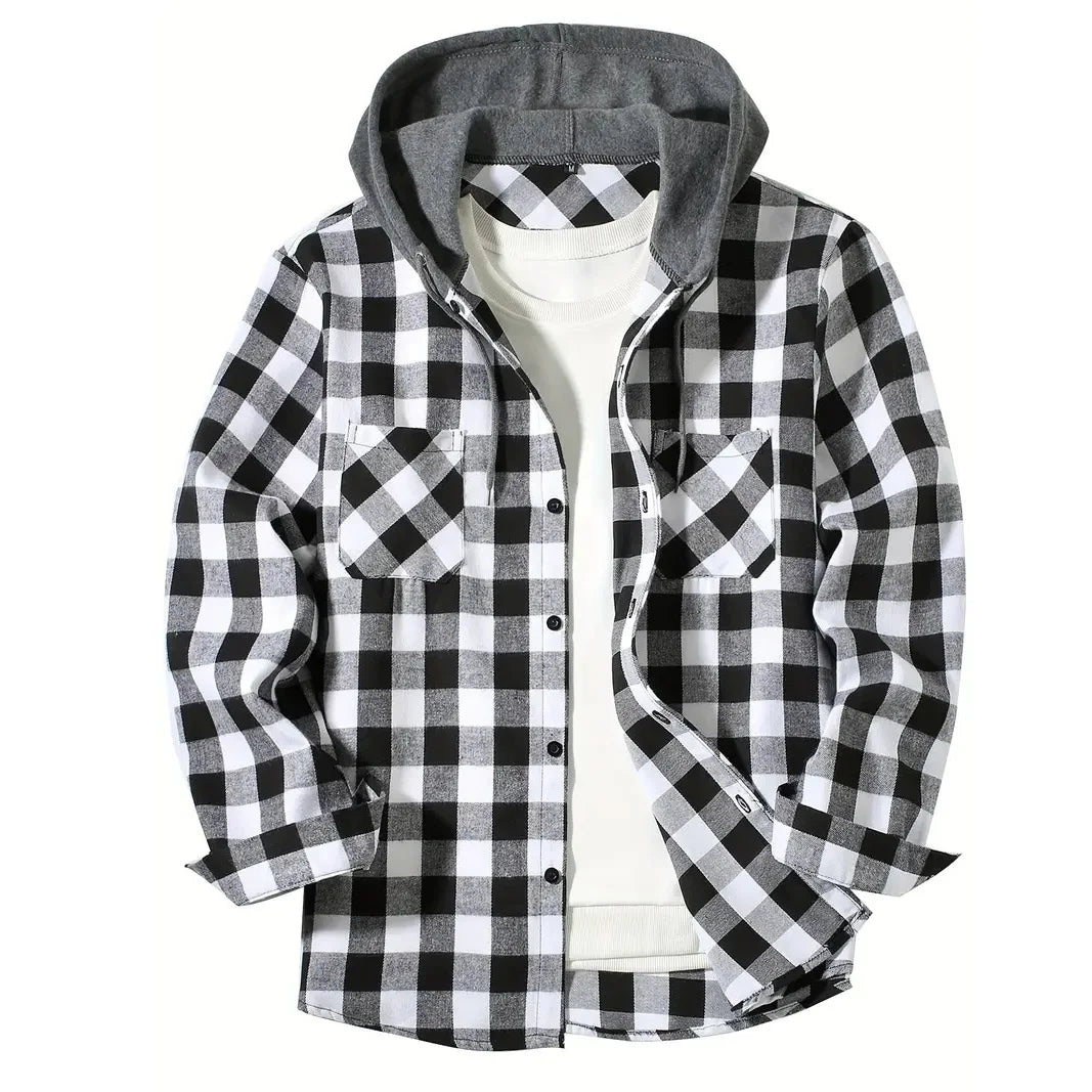 Men's Shirts Classic Hooded