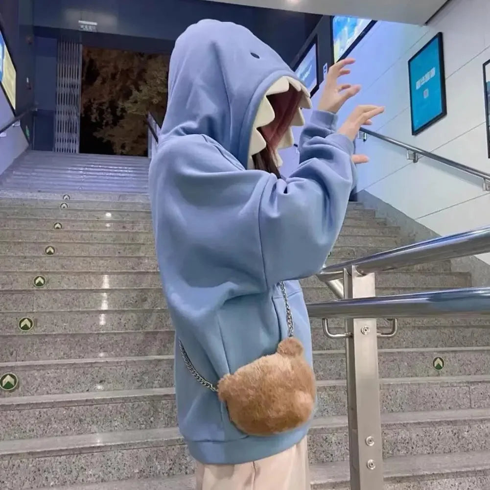 Fashion Women's Shark Hoodie