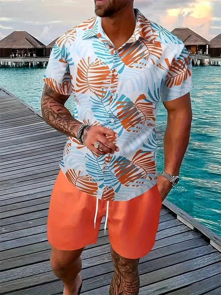 Hawaiian Men's Shirt 3D