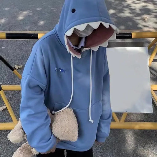 Fashion Women's Shark Hoodie
