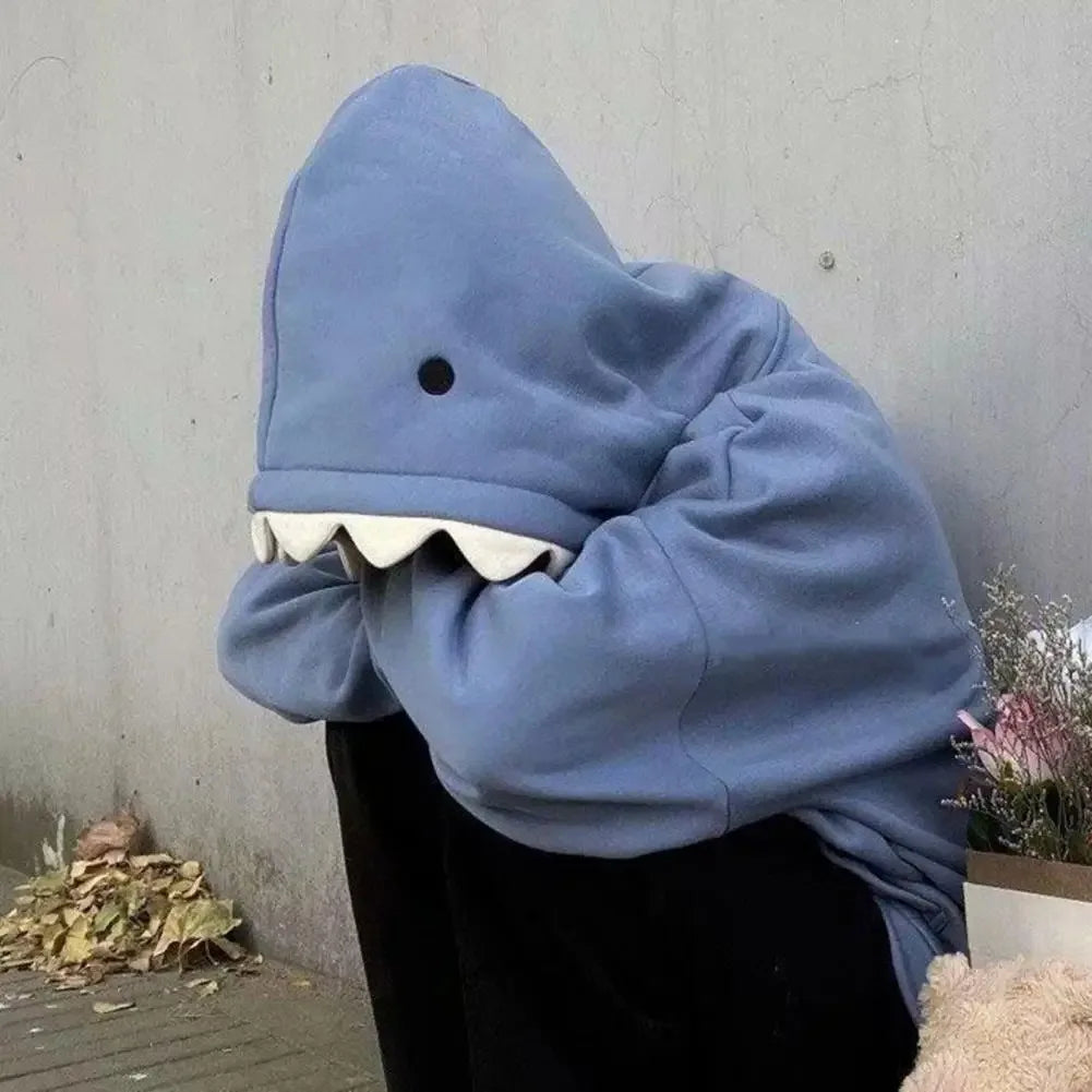 Fashion Women's Shark Hoodie
