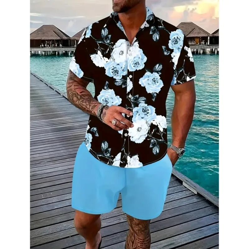 Hawaiian Men's Shirt 3D