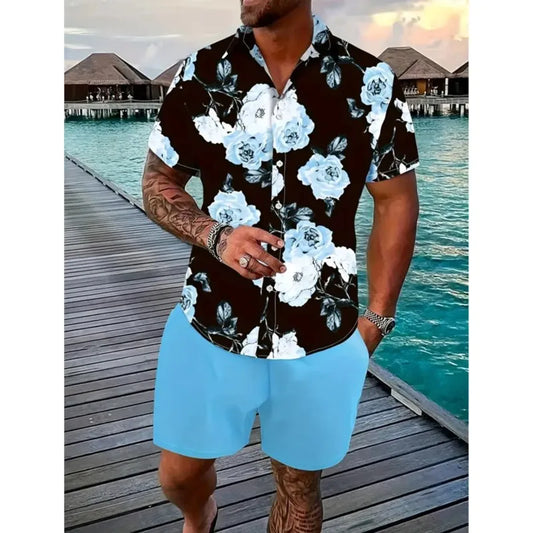 Hawaiian Men's Shirt 3D