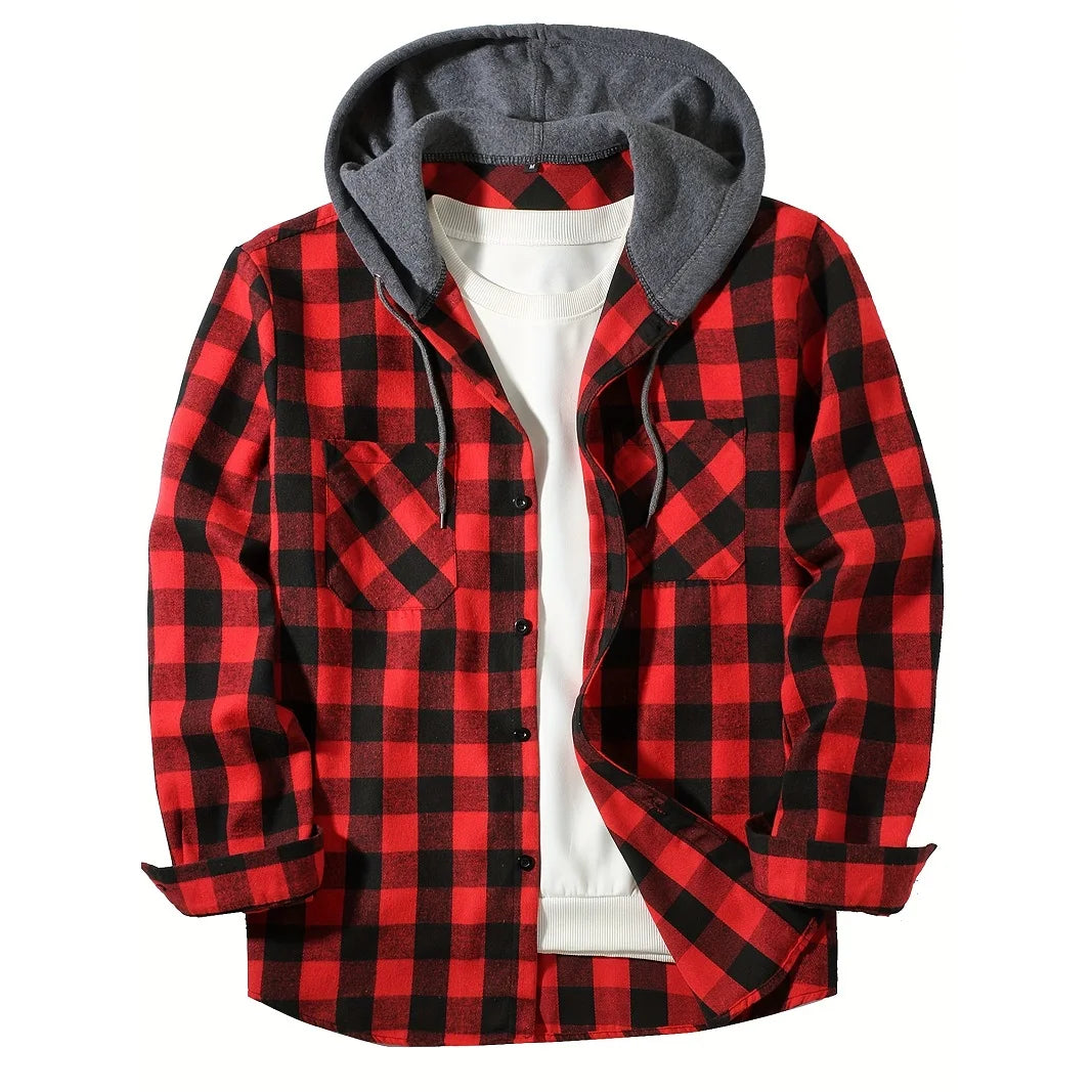 Men's Shirts Classic Hooded