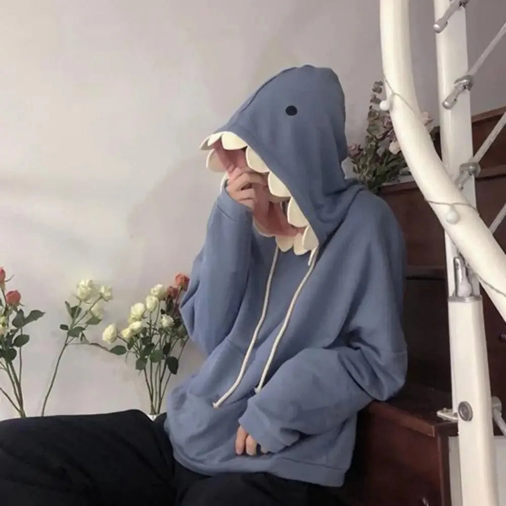 Fashion Women's Shark Hoodie