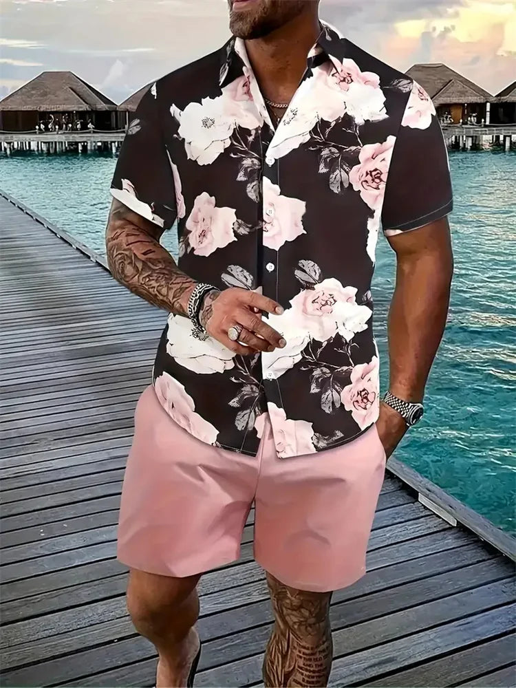 Hawaiian Men's Shirt 3D