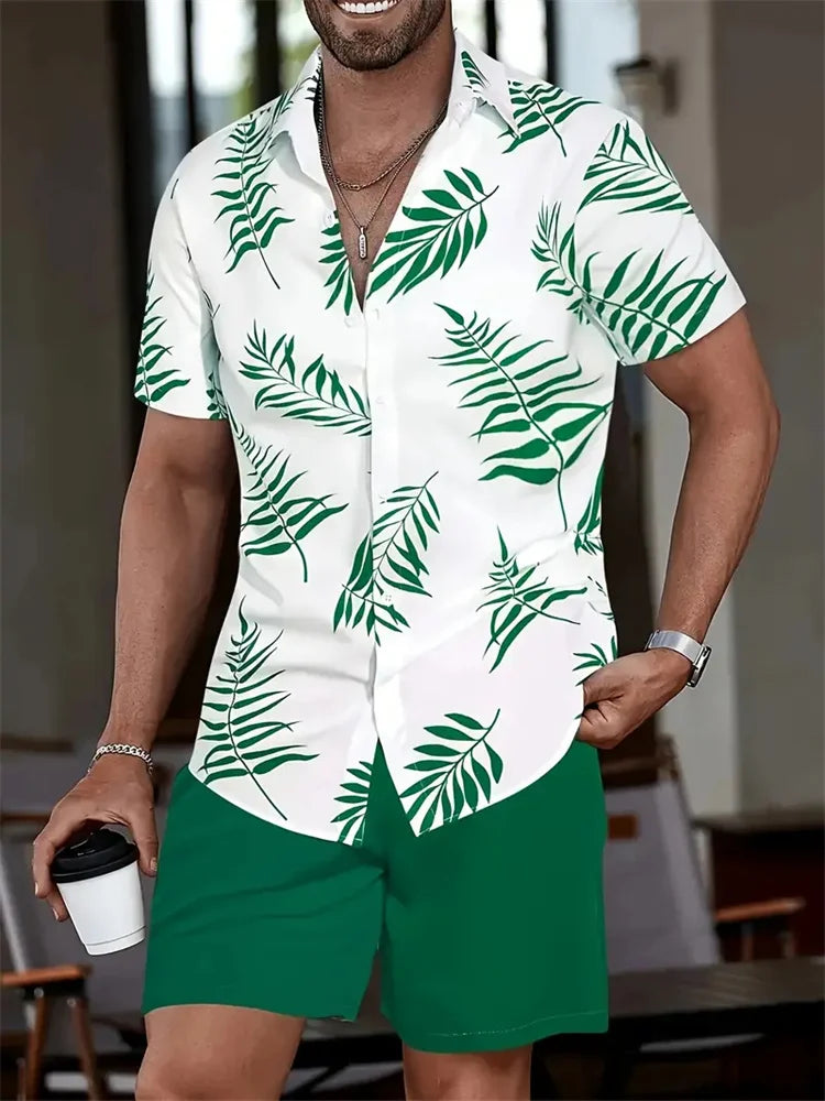 Hawaiian Men's Shirt 3D