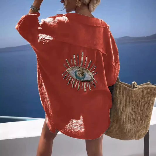 All Seeing Eye Women's Fashion Shirt
