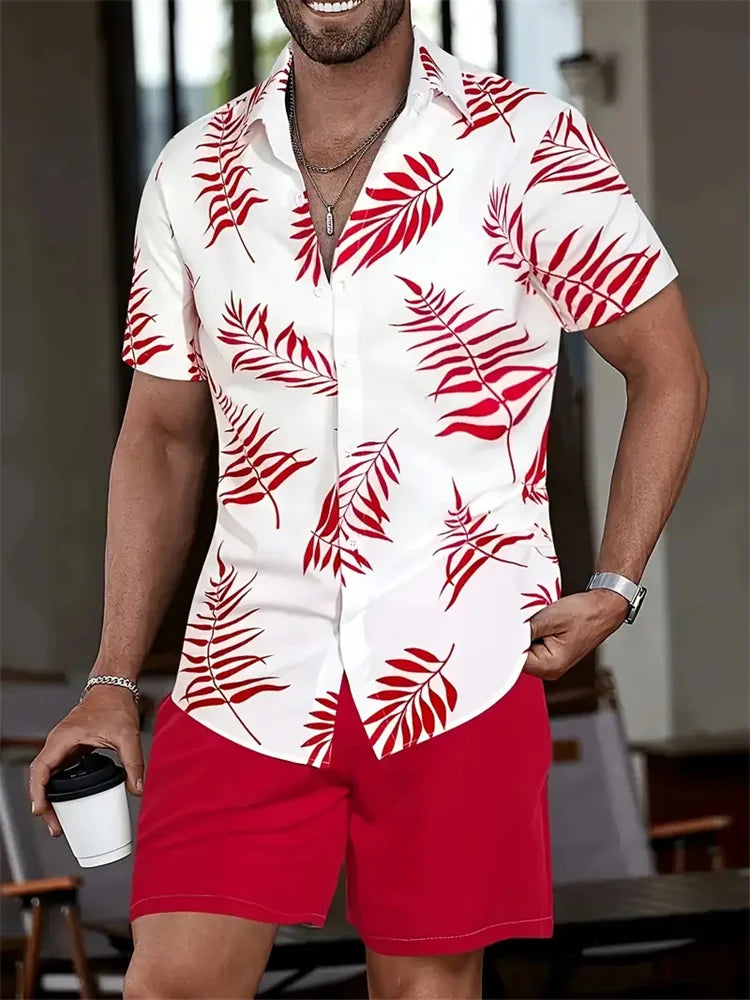Hawaiian Men's Shirt 3D