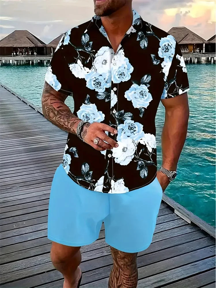 Hawaiian Men's Shirt 3D