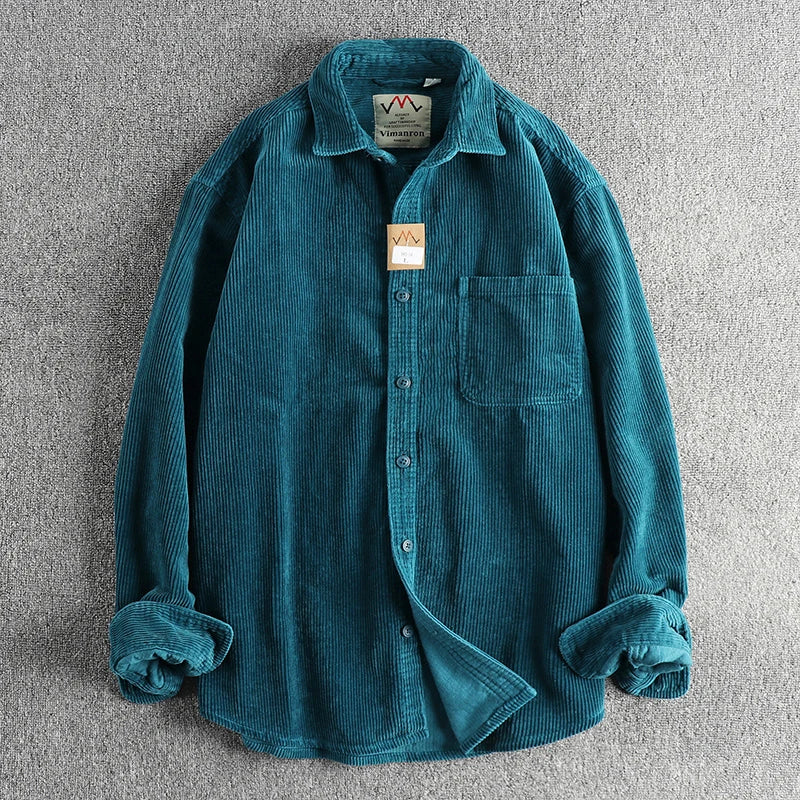 Men's Cotton Velvet Shirt – Lomicor