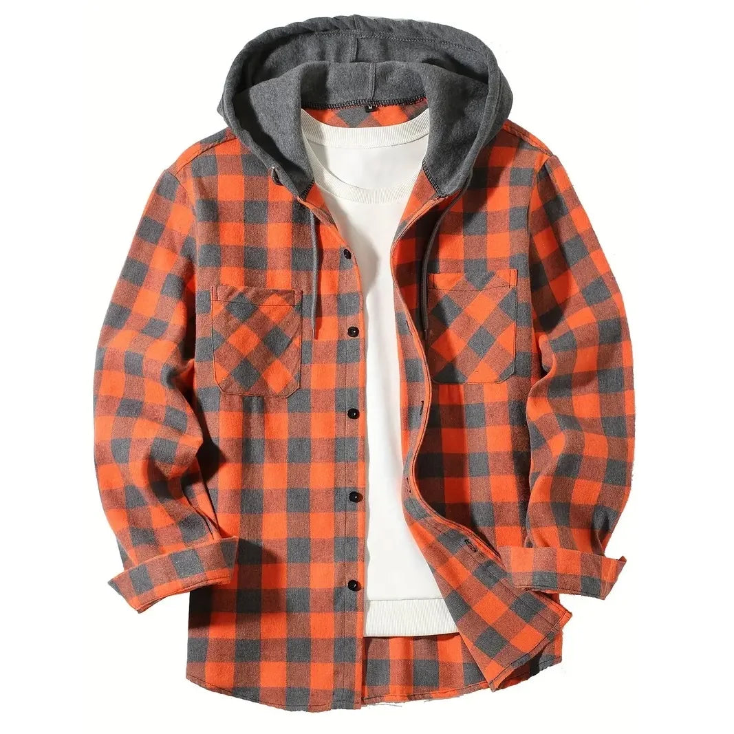 Men's Shirts Classic Hooded