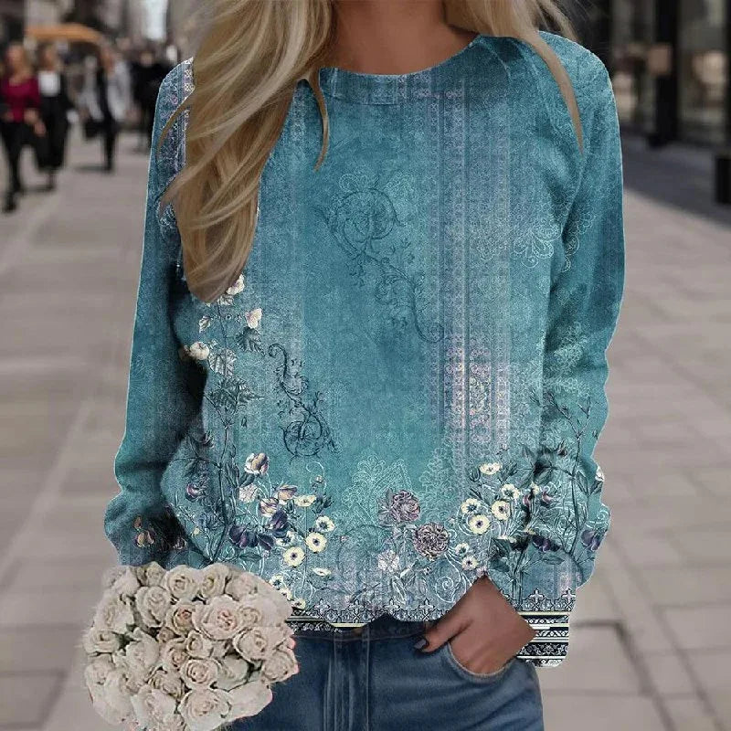 Women's Sweatshirts Forest Trees 3D